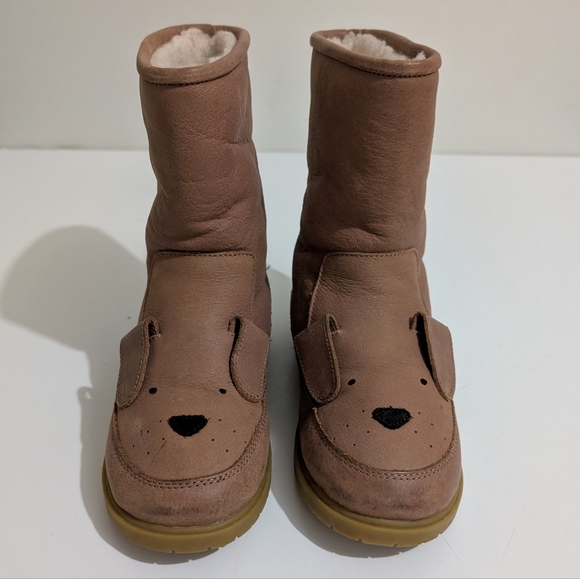 Donsje Boots Dog hazelnut leather Toddler Little Kids 12 - Picture 2 of 5